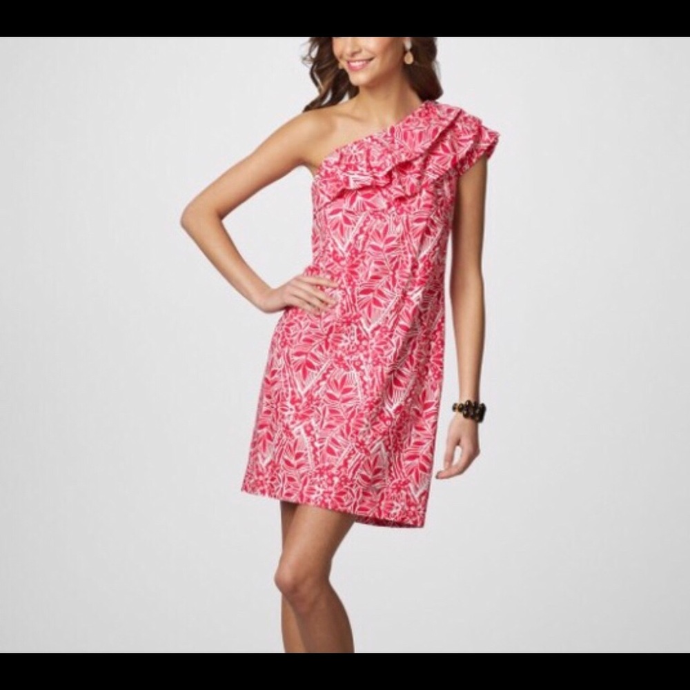 Lilly Pulitzer Punched Pink Sandra Dress